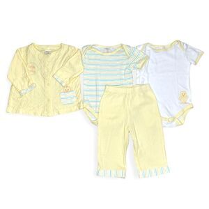 SANDY & SIMON Unisex Baby Infant 3-6 Months Bodysuits Leggings Sweater Easter